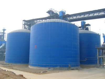 蒲城水泥钢板库改造