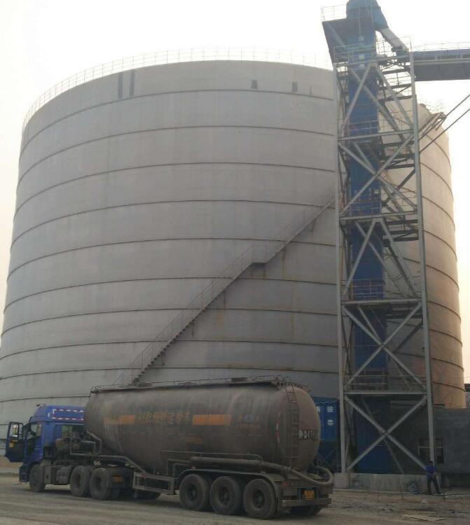 蒲城5万吨钢板库