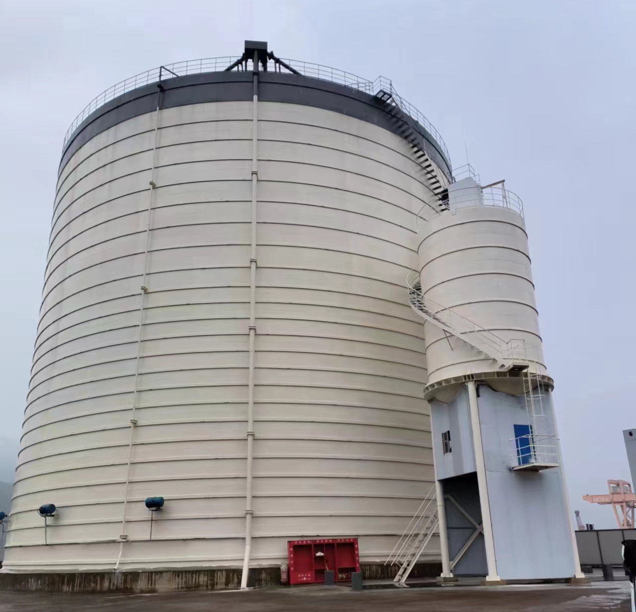 蒲城10万吨水泥钢板库